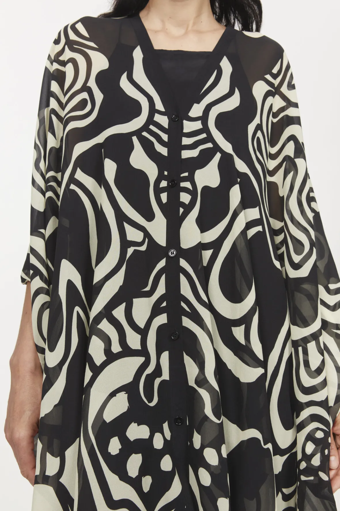 Rodebjer Agave Cosmic Bloom Caftan Hot