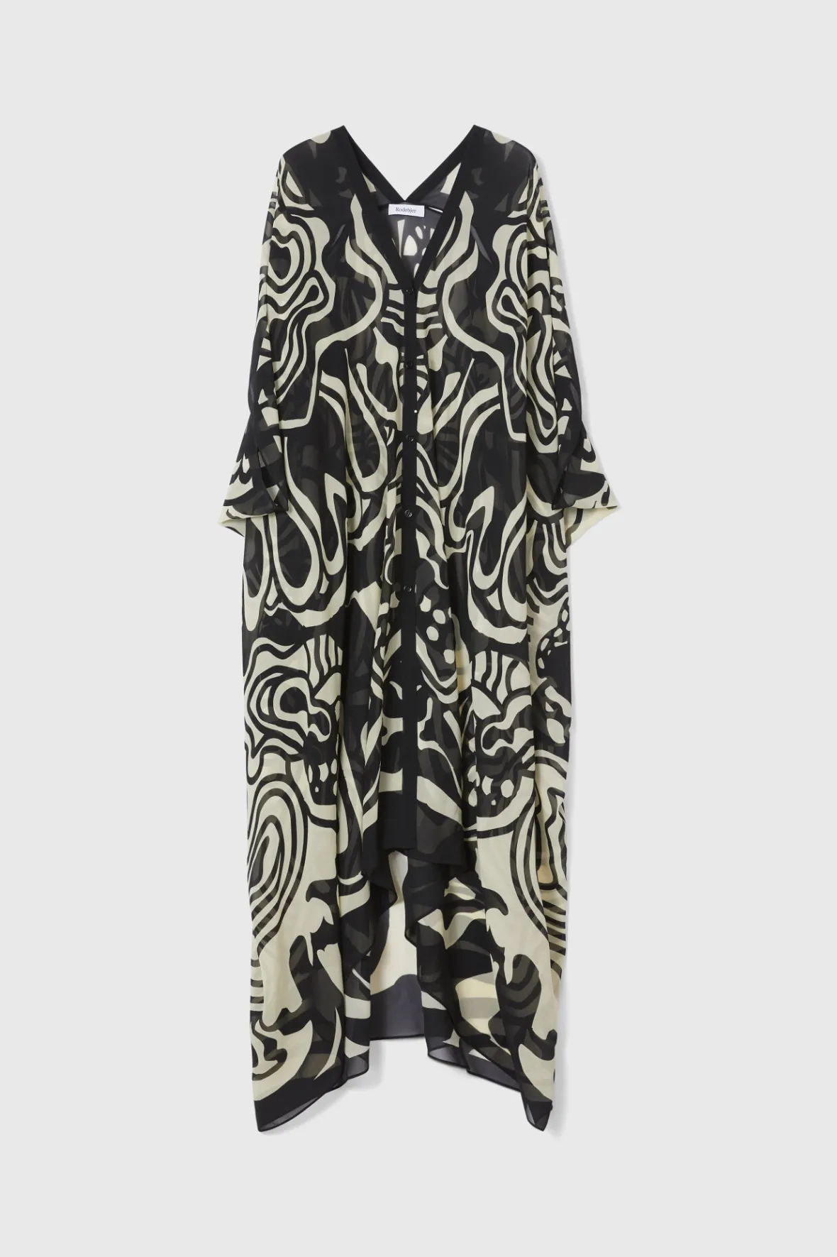 Rodebjer Agave Cosmic Bloom Caftan Hot