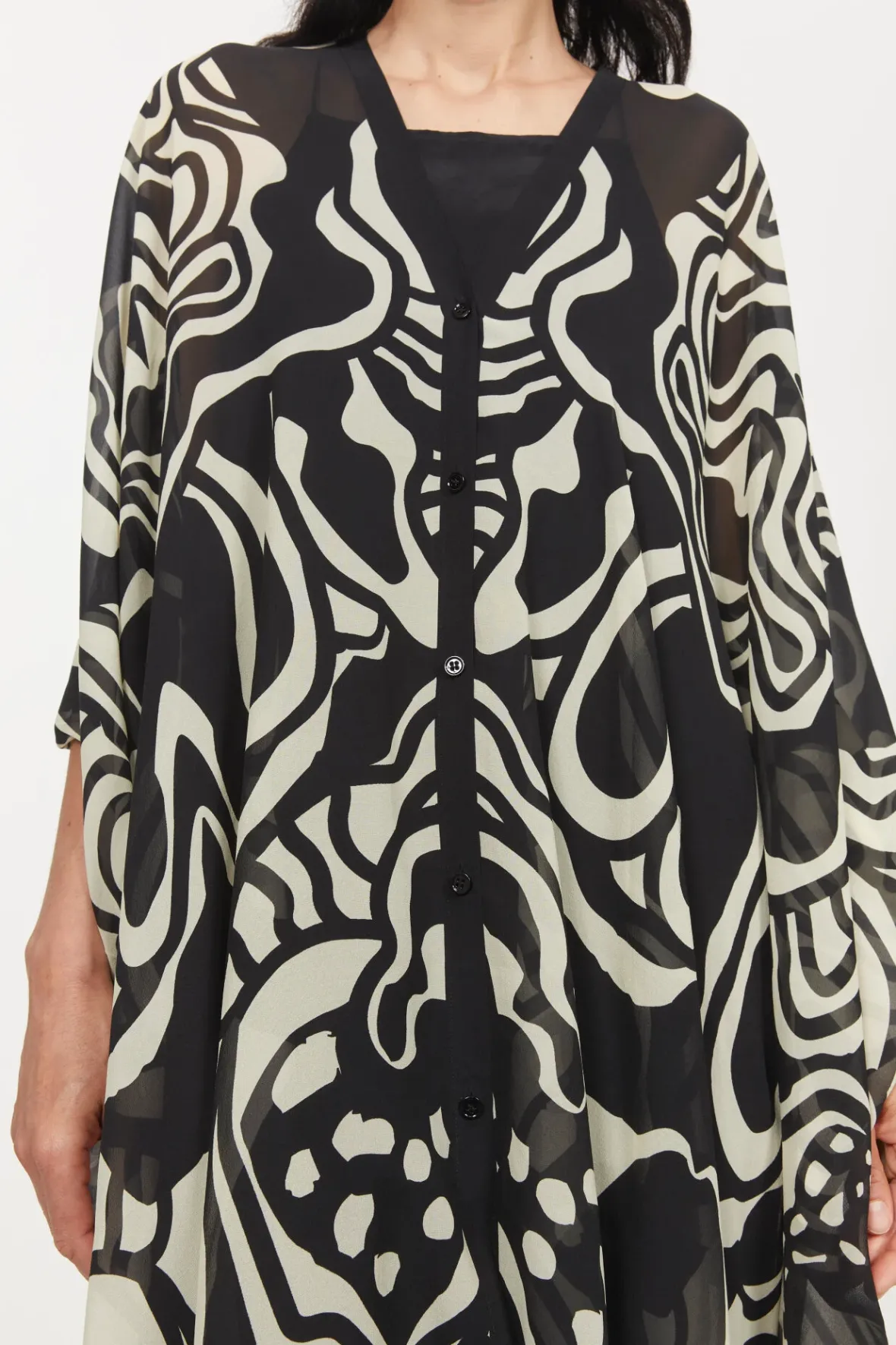 Rodebjer Agave Cosmic Bloom Caftan Discount