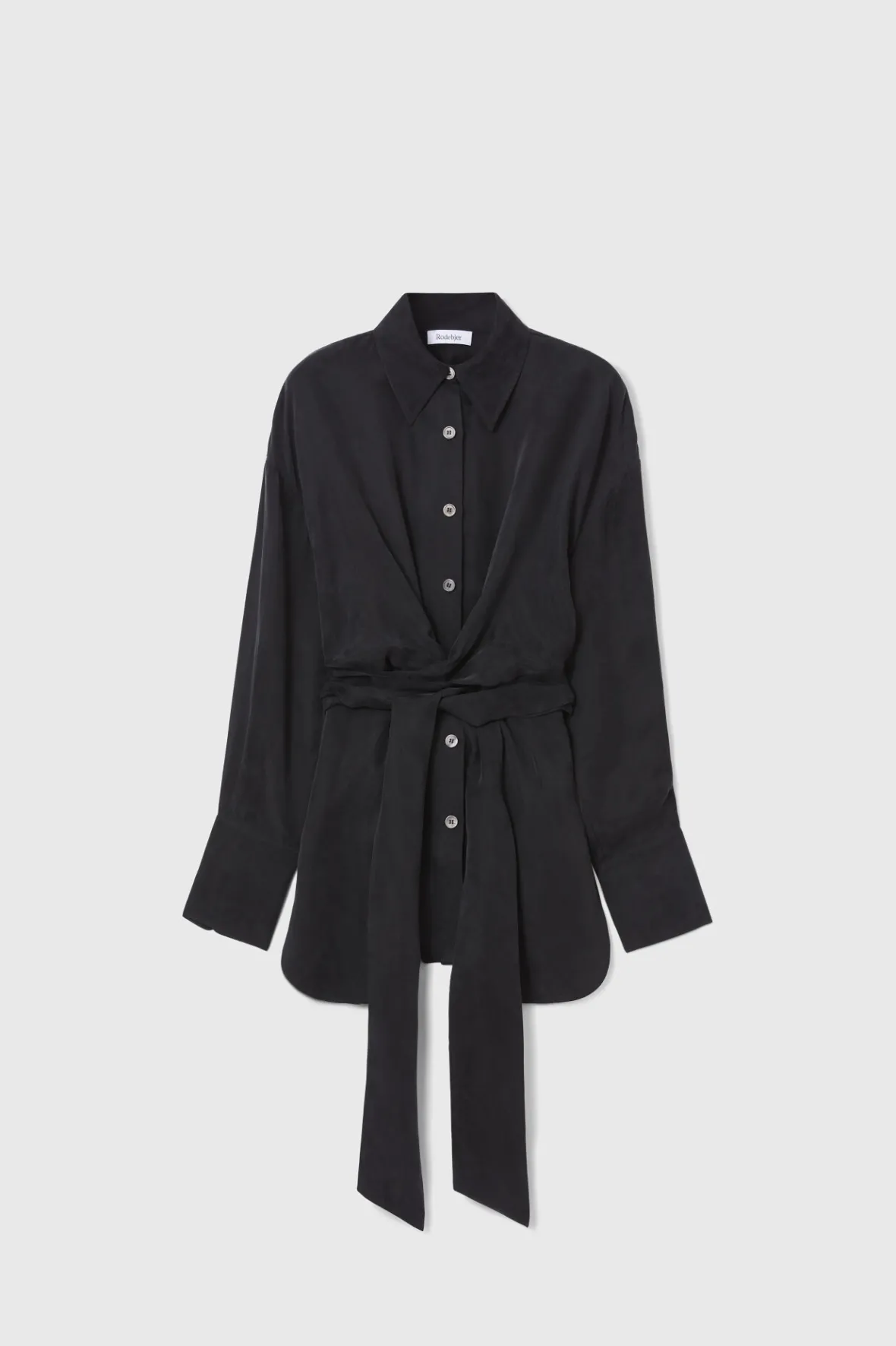 Rodebjer Almond Peach Twill Shirt Fashion