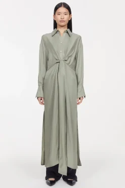 Rodebjer Apple Peach Twill Dress Hot