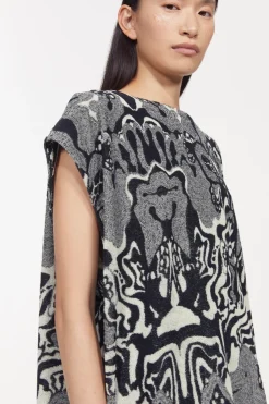 Rodebjer Claire Cosmic Jersey Top Outlet