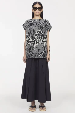 Rodebjer Claire Cosmic Jersey Top Discount