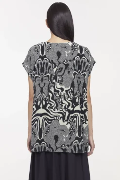 Rodebjer Claire Cosmic Jersey Top Discount