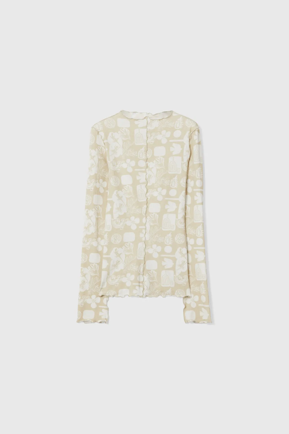 Rodebjer Columbina Sketchbook Jersey Top Clearance