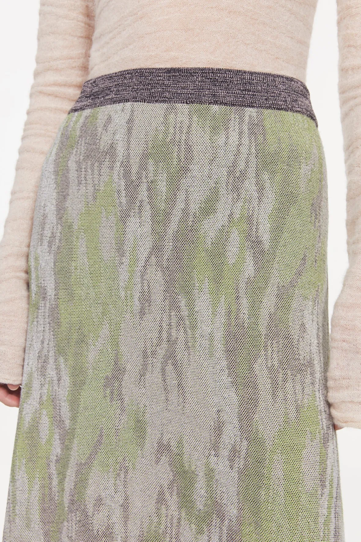 Rodebjer Flora Jaquard Knitted Skirt Clearance