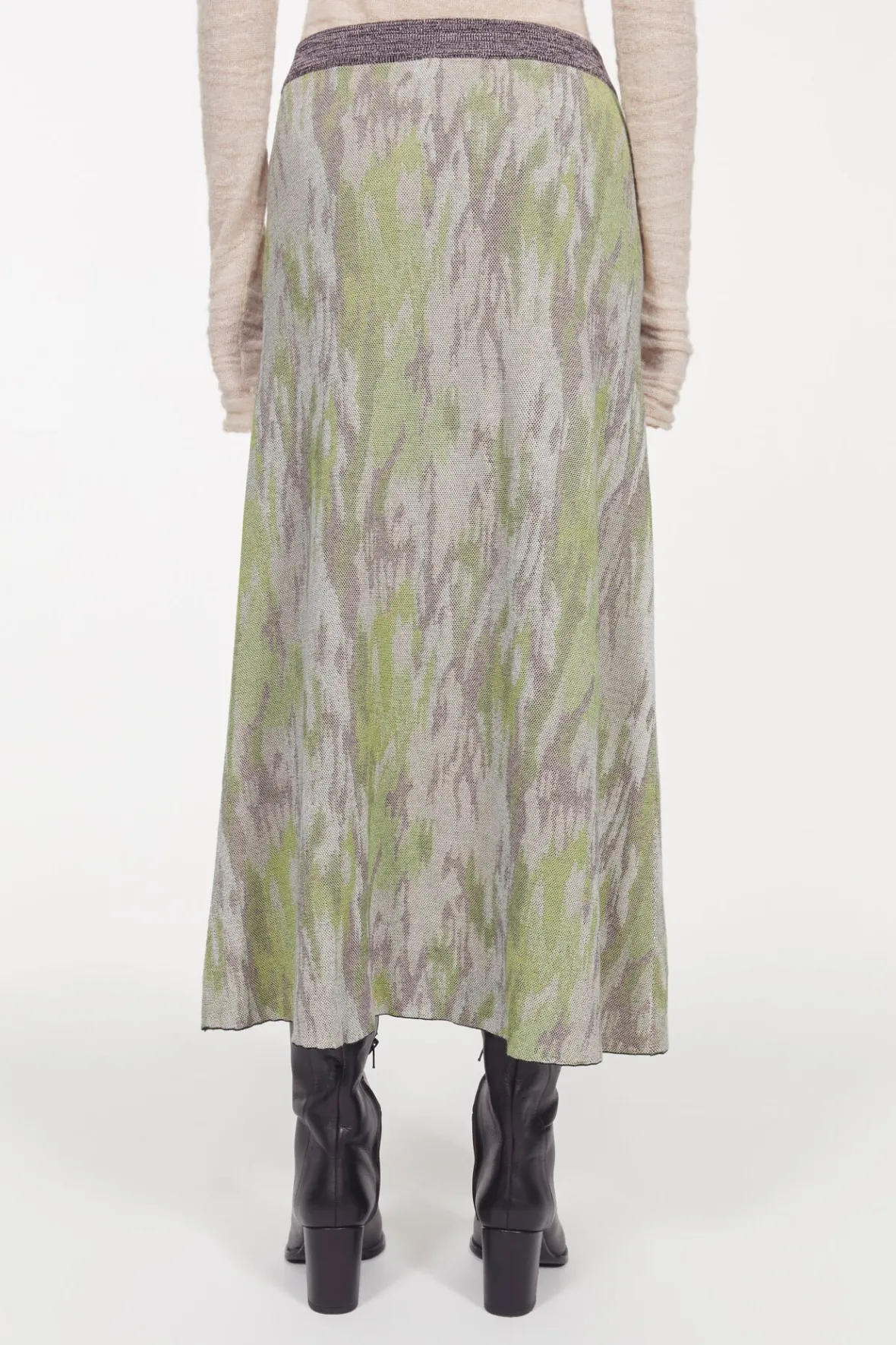 Rodebjer Flora Jaquard Knitted Skirt Clearance