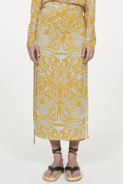 Rodebjer Lunata Chiffon Skirt Discount