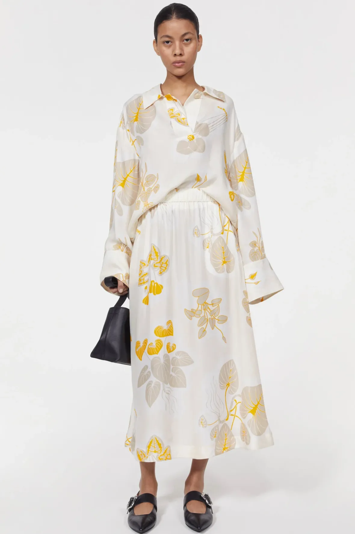 Rodebjer Marla Leaf Skirt Best