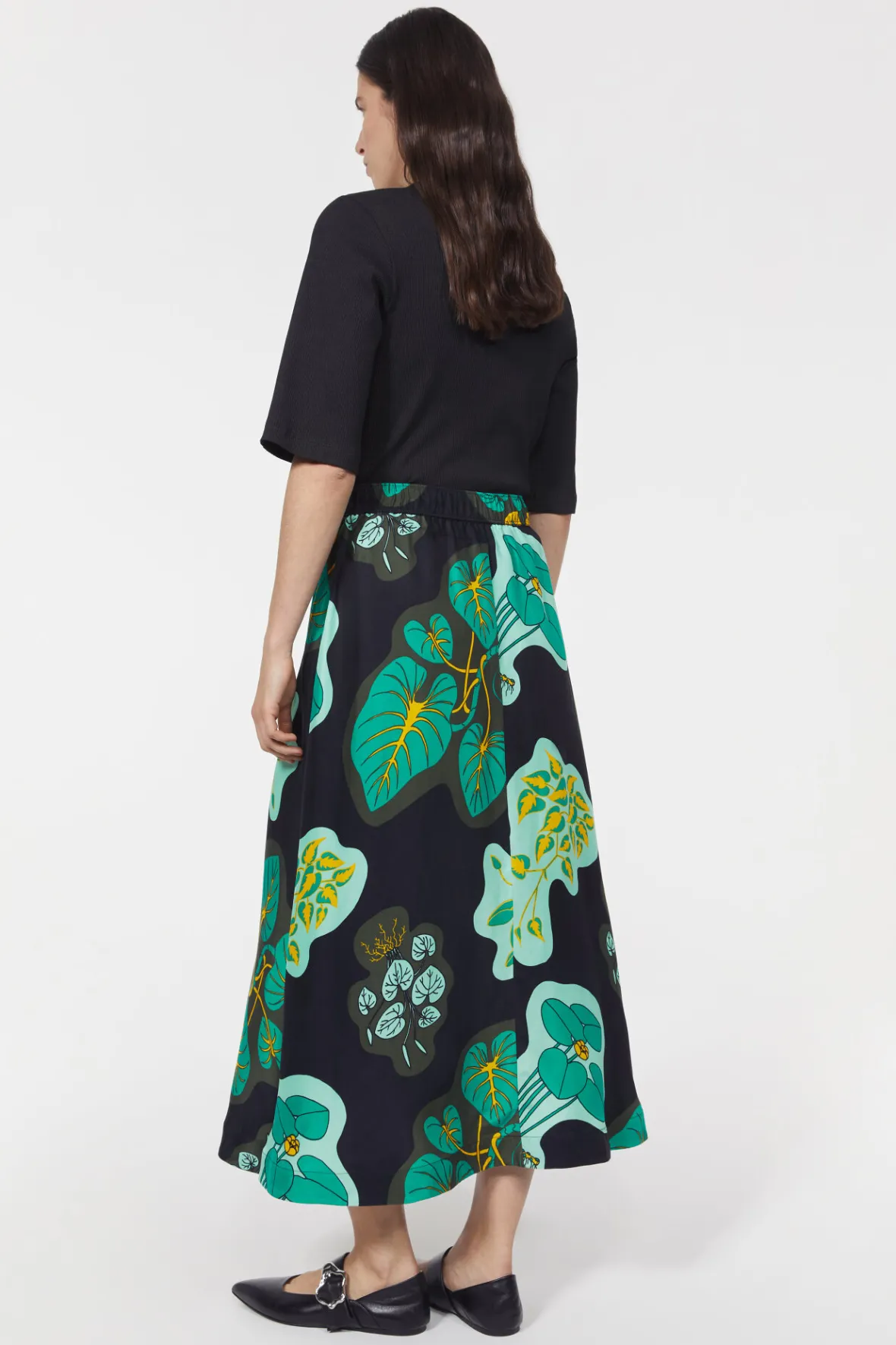Rodebjer Marla Leaf Skirt Fashion