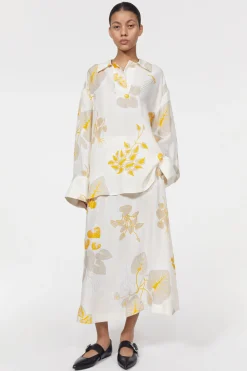 Rodebjer Sunshine Leaf Shirt Discount