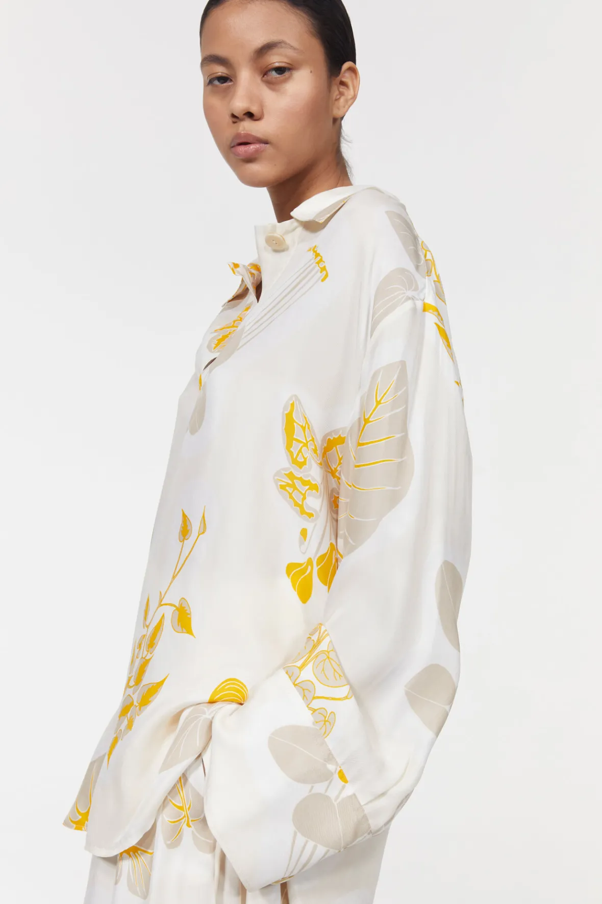 Rodebjer Sunshine Leaf Shirt Discount