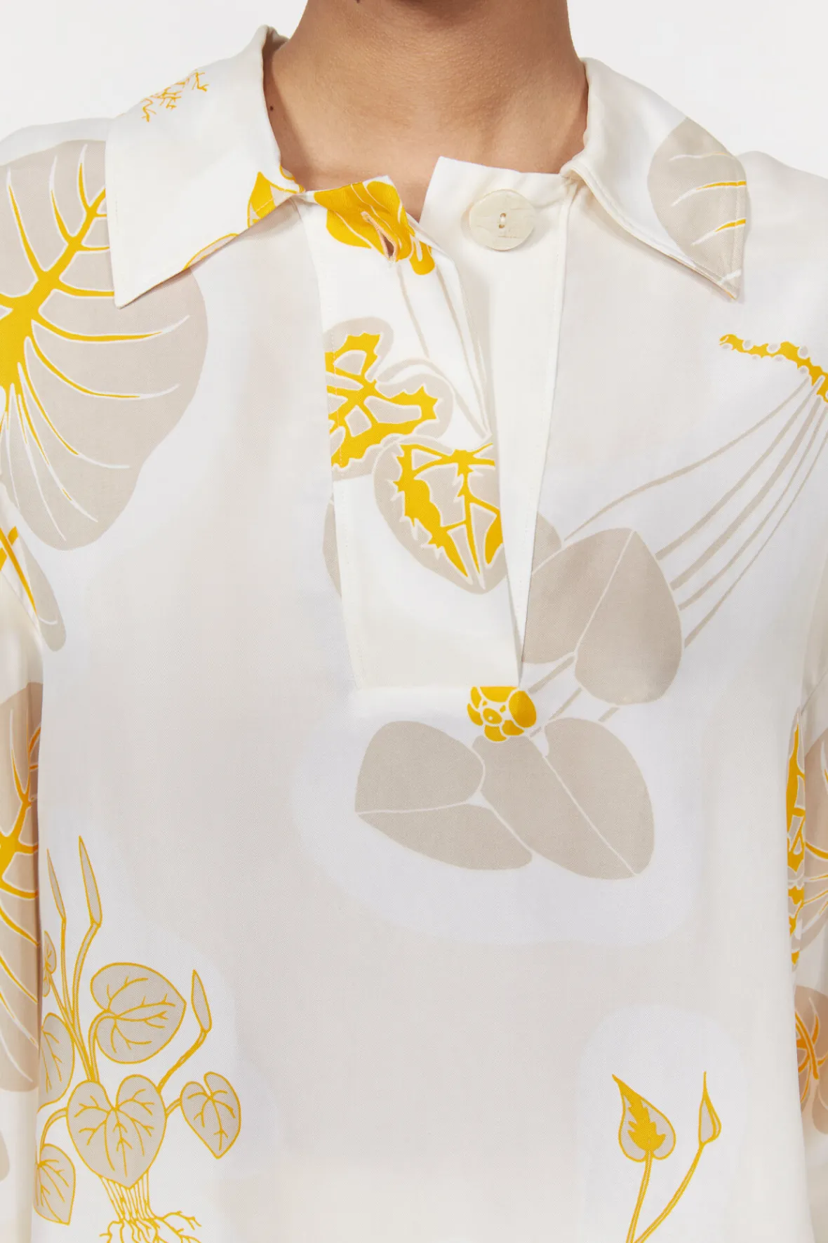 Rodebjer Sunshine Leaf Shirt Discount