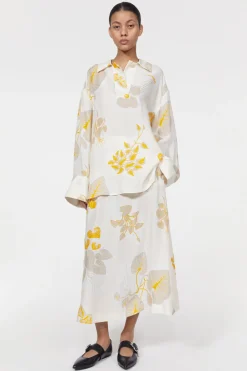 Rodebjer Sunshine Leaf Shirt Fashion