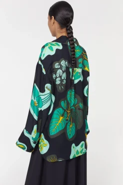 Rodebjer Sunshine Leaf Shirt Fashion